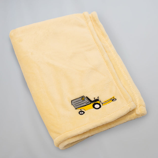 Yellow Mink Touch Baby Blanket
