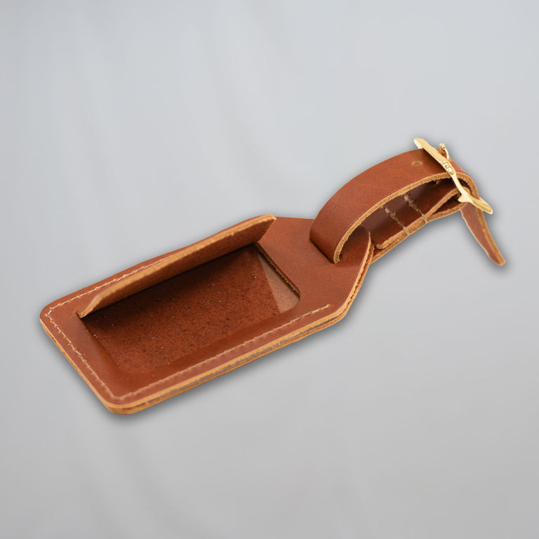 Brown Luggage Tag