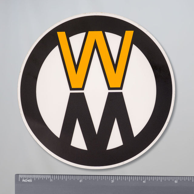 5" Badge Sticker