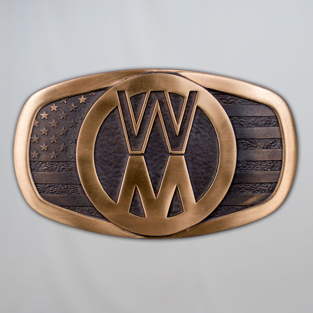 Walker 4" Belt Buckle