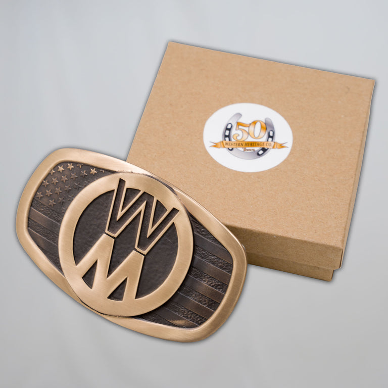 Walker 4" Belt Buckle